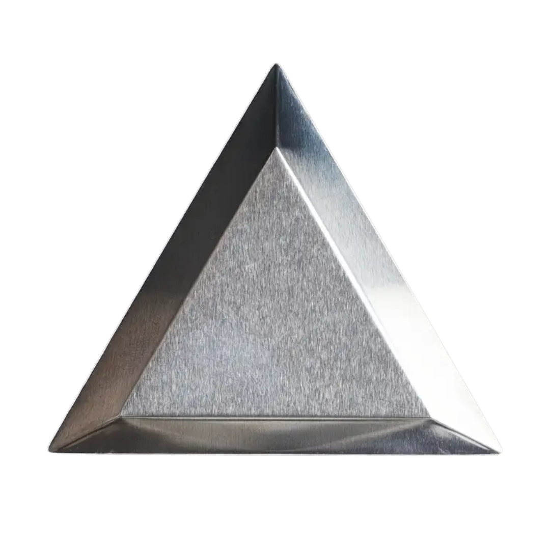 Bead Scoop Aluminium Triangle Tray 3 Pack