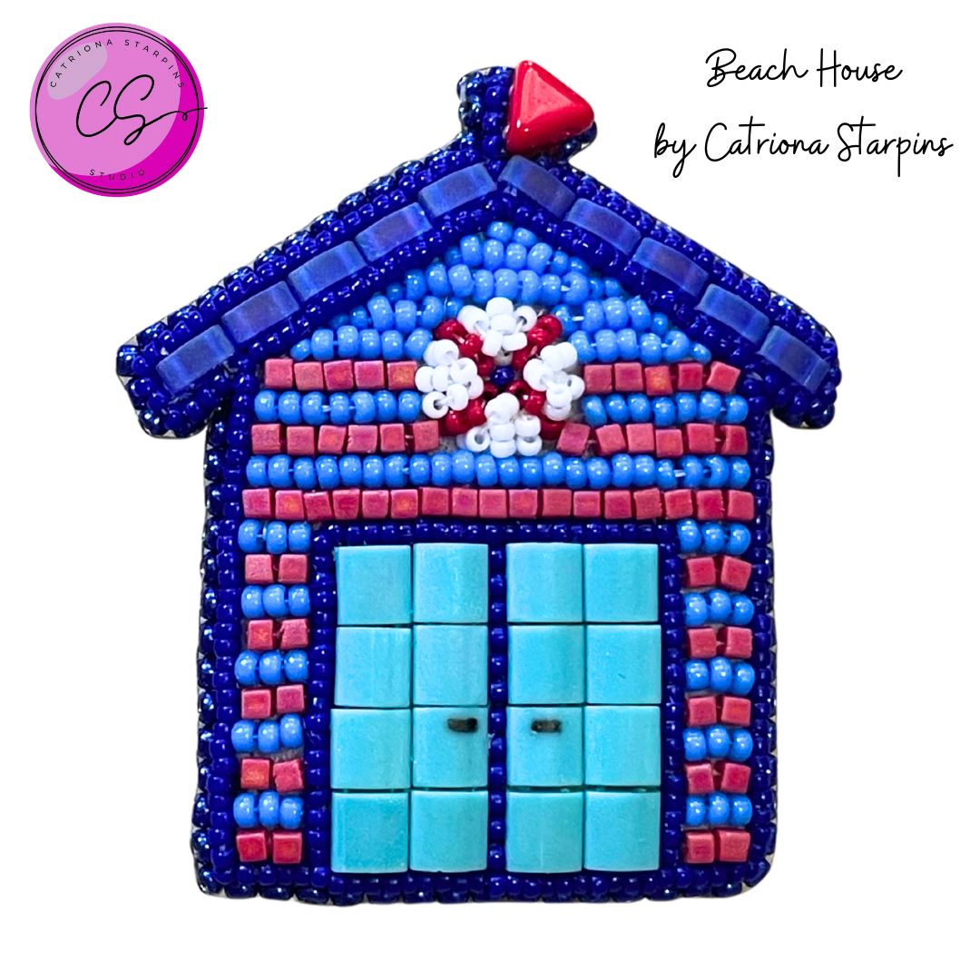 Bathing Box Brooch Kit Dark Blue