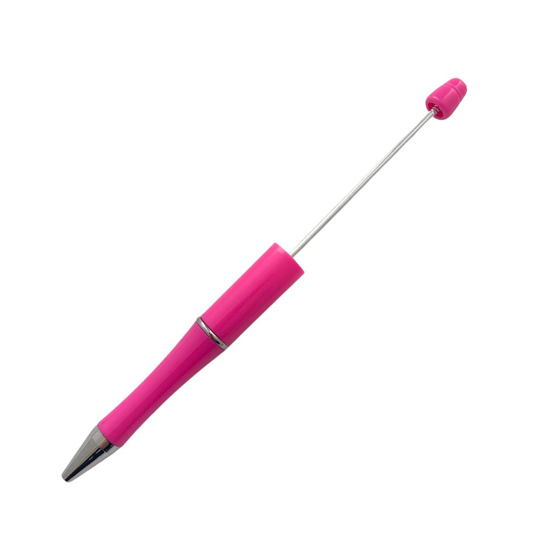 Beadable Pen Hot Pink