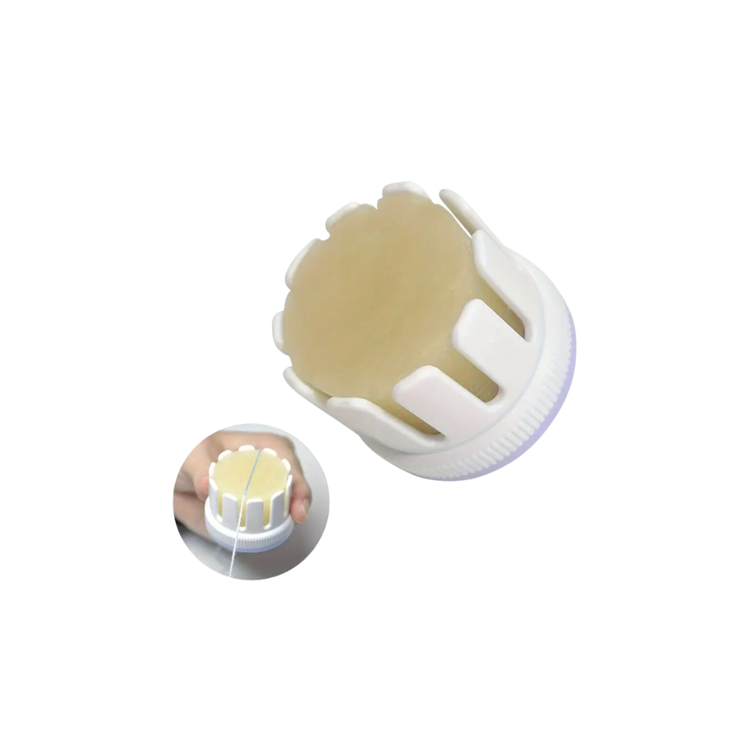 Beeswax Thread Conditioner in Purple Cover for Beading