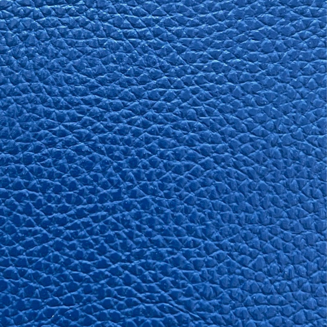 Cobalt Blue Imitation Leather PU Vinyl