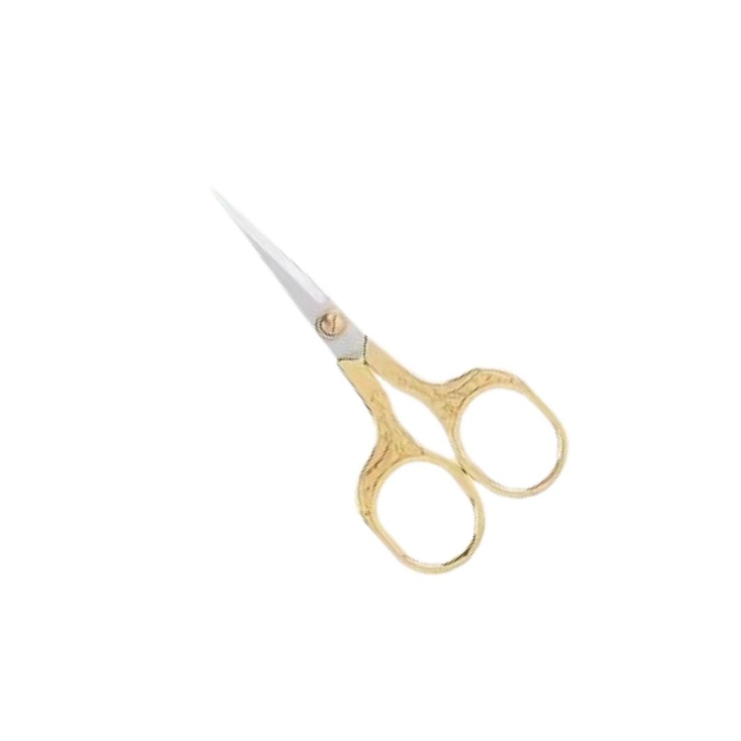Scissors, Thread Snips With Flower Detail Gold