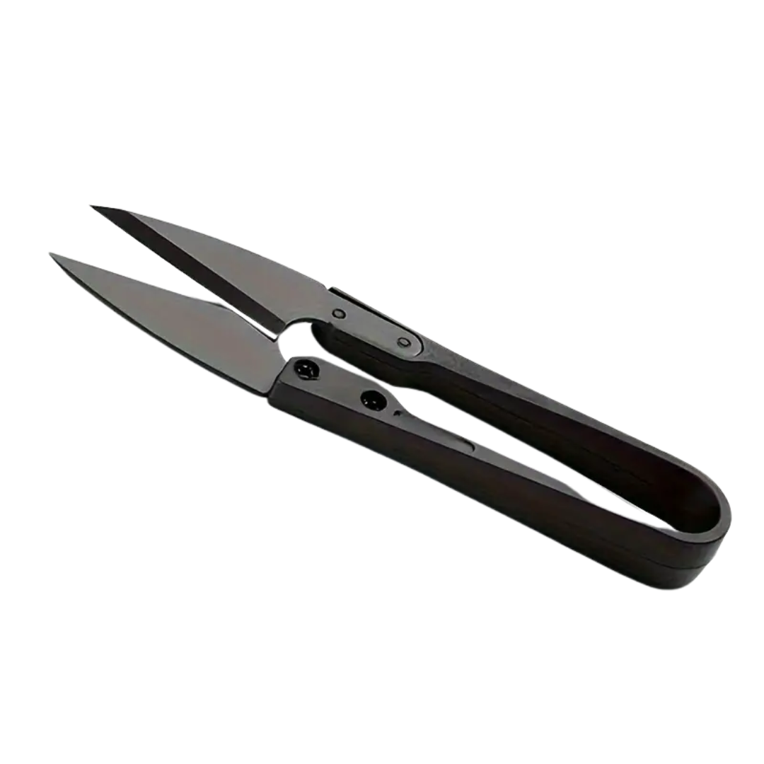 Spring Loaded Thread Snips Black