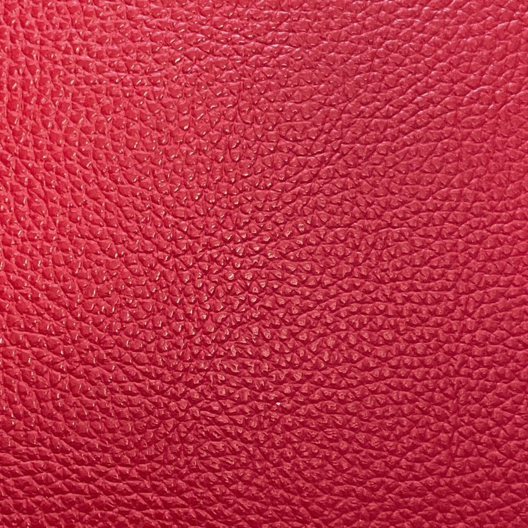 Red Imitation Leather PU Vinyl