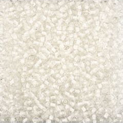 Preciosa Size 6/0 Czech Glass Seed Beads - Colourlined White