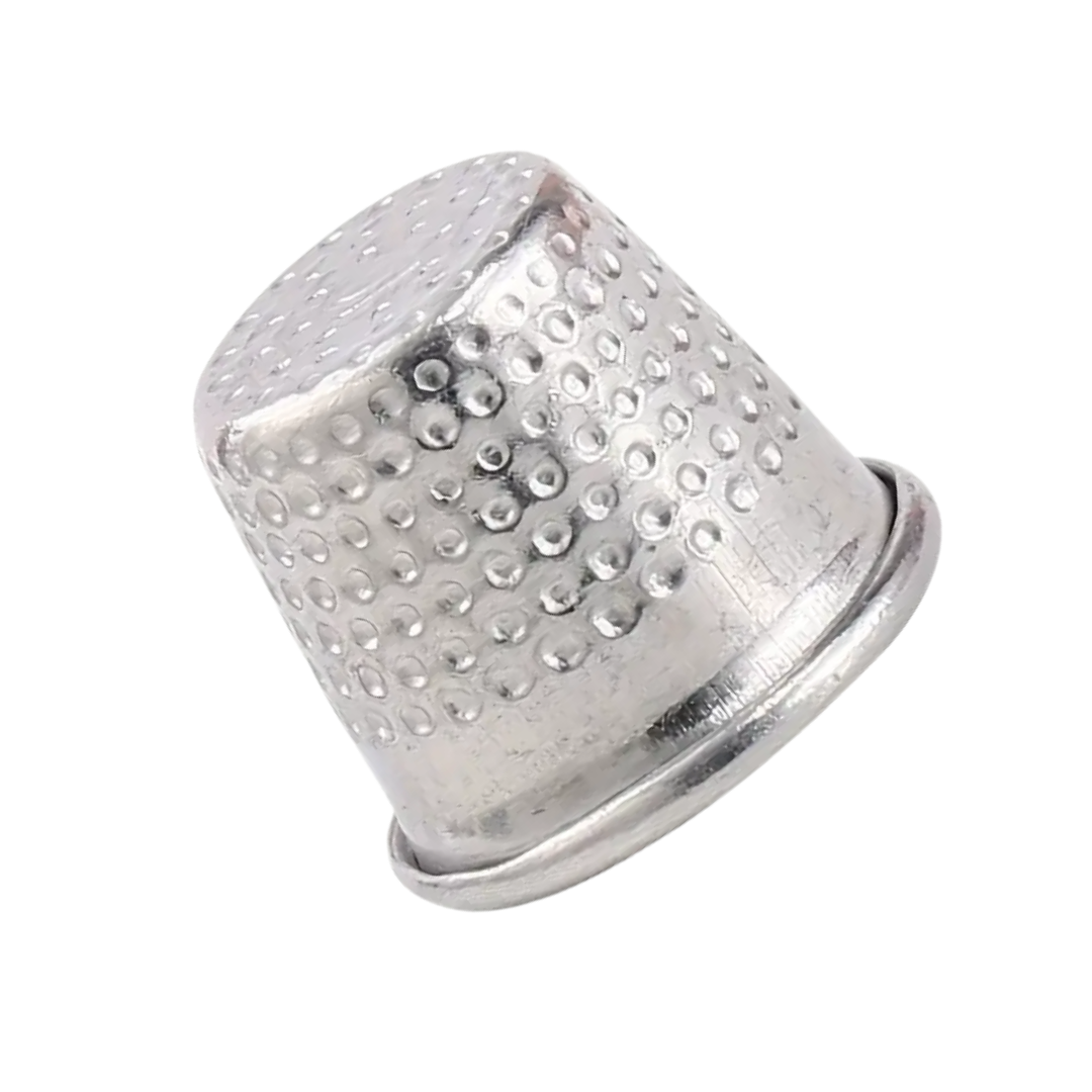 Metal Thimble Silver