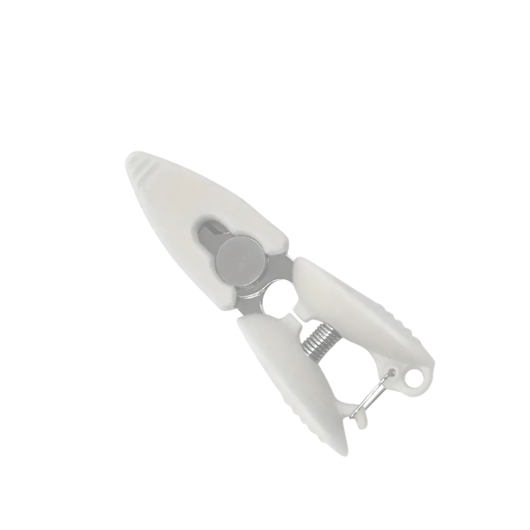Mini Spring Loaded Thread Snips White