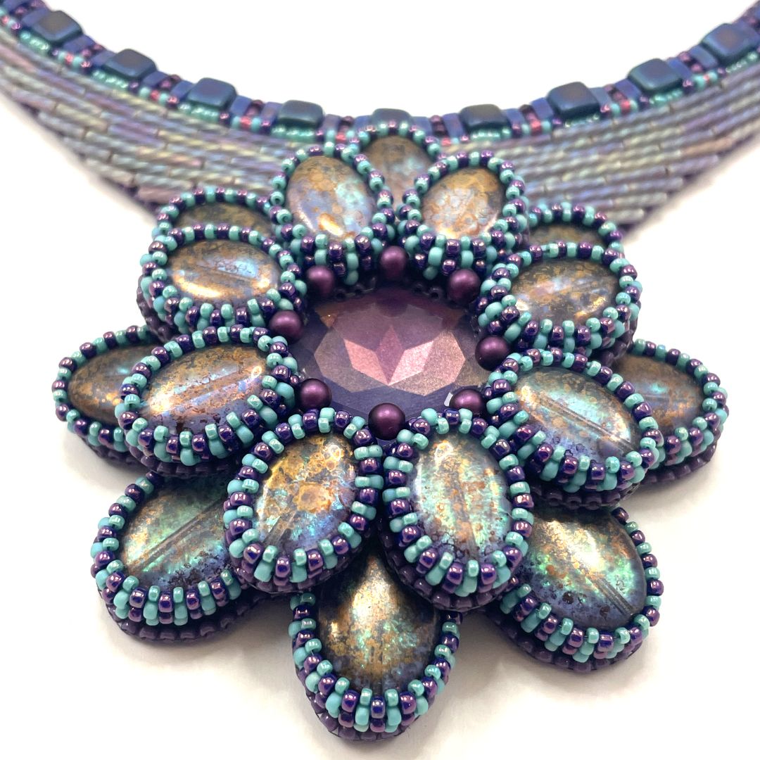 Greeting Card, Blank Inside, Purple Blossom