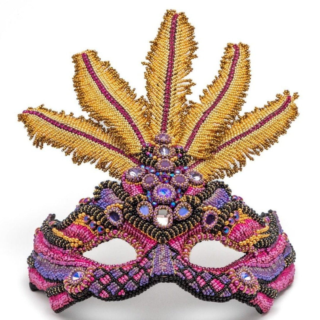 Greeting Card, Blank Inside, Antoinette Mask