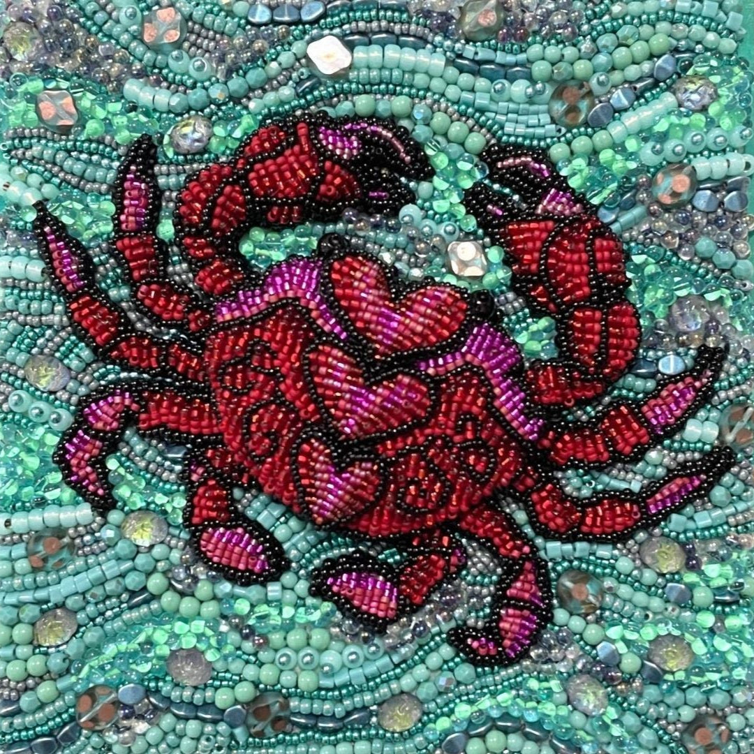 Greeting Card, Crab, with Envelope, Blank Inside