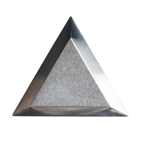 Bead Scoop Aluminium Triangle Tray 3 Pack