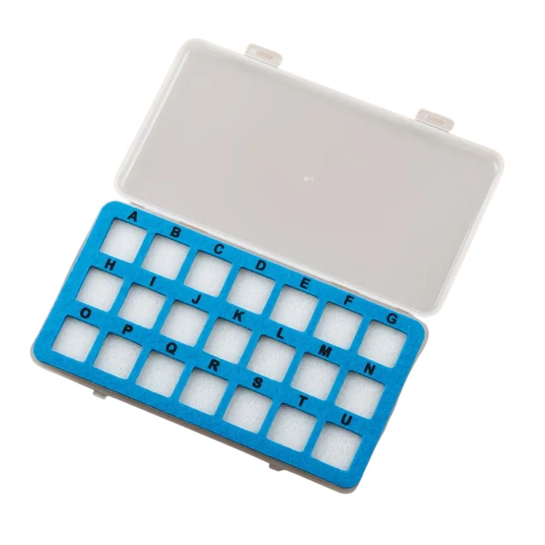 Blue Beading Mat with Acrylic Storage Box