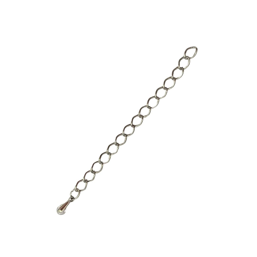 Chain Extenders, 65mm long, Silver