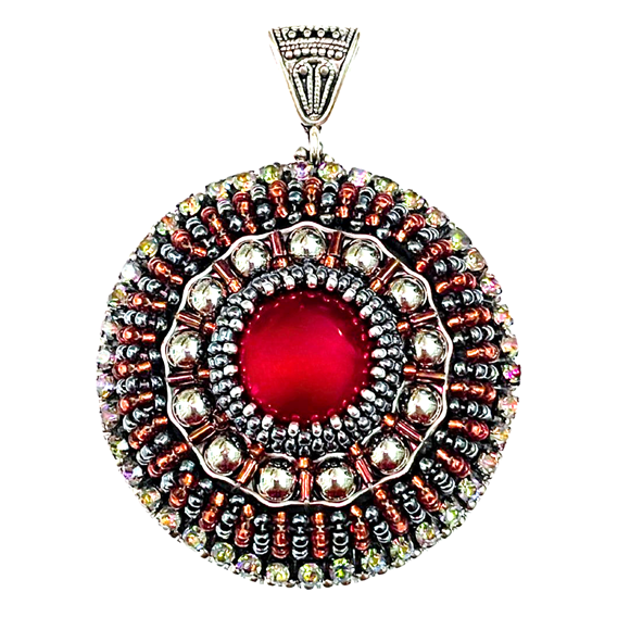Christine Pendant KIT - Red