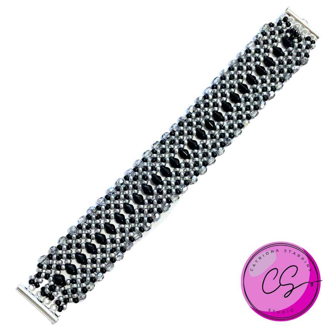 Diamond Lace KIT - Black and Silver