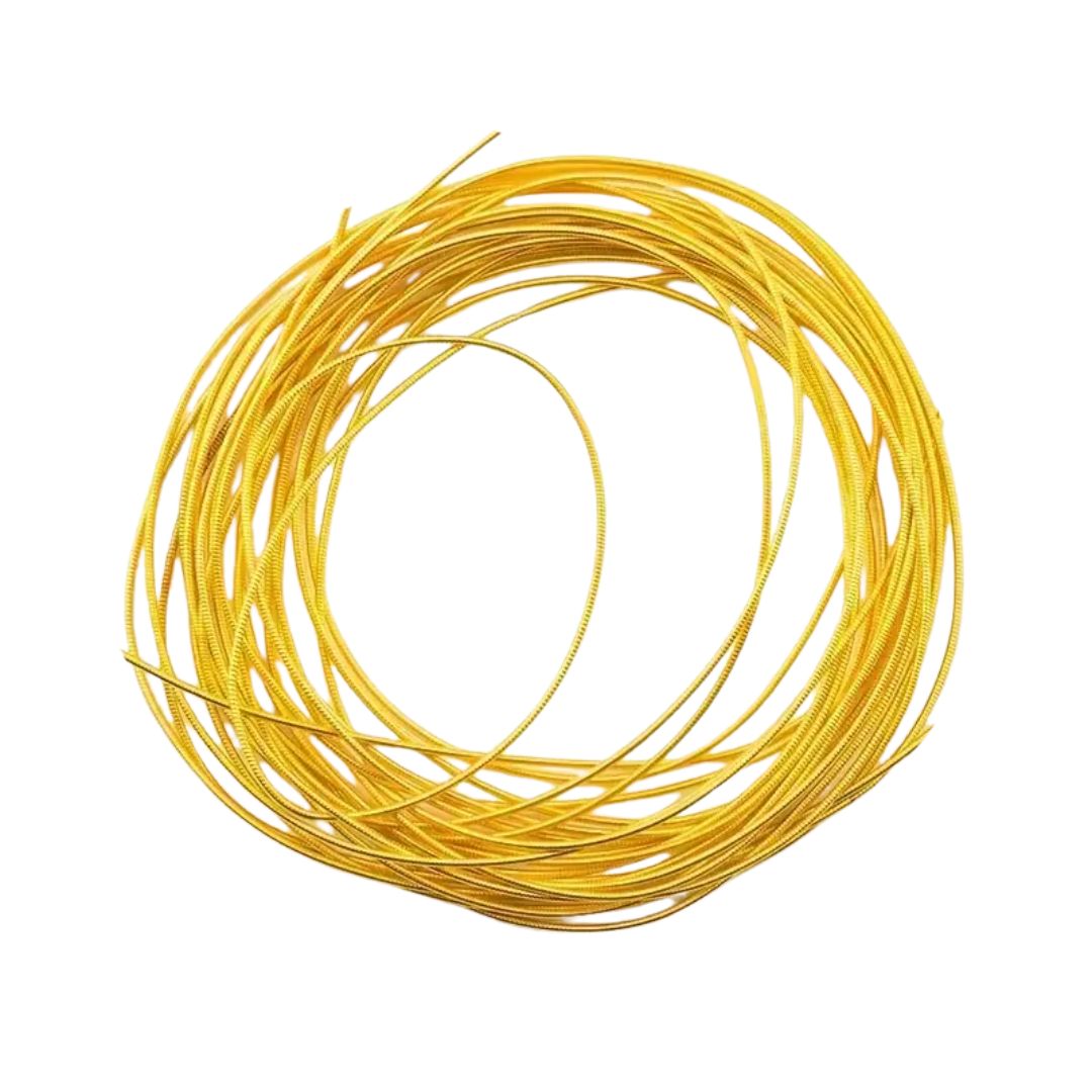 Gold French Bullion Wire Hard 1mm