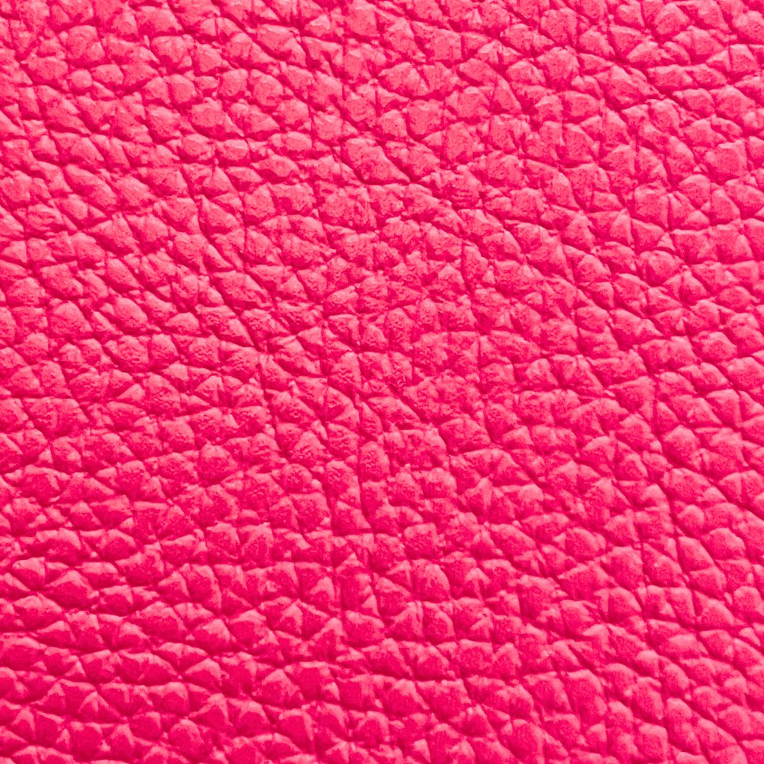 Hot Pink Imitation Leather PU Vinyl