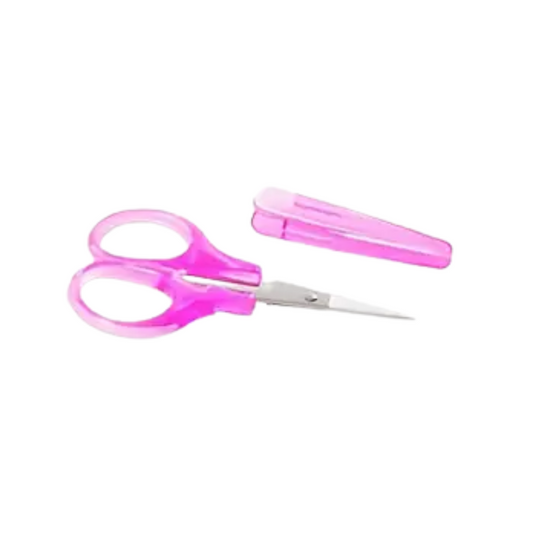 Small Scissors with protective cap Pink