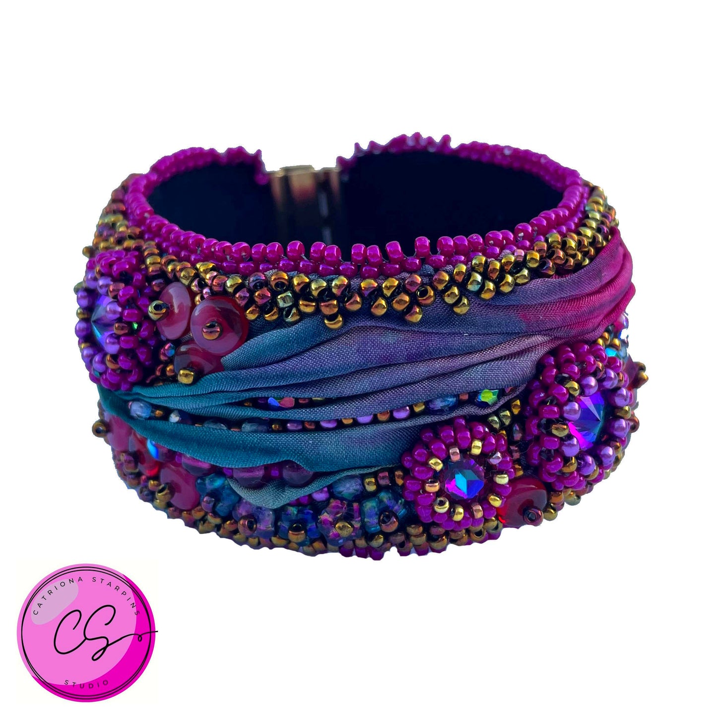 IOLANTHE KIT FUCHSIA/GOLD with PDF Tutorial