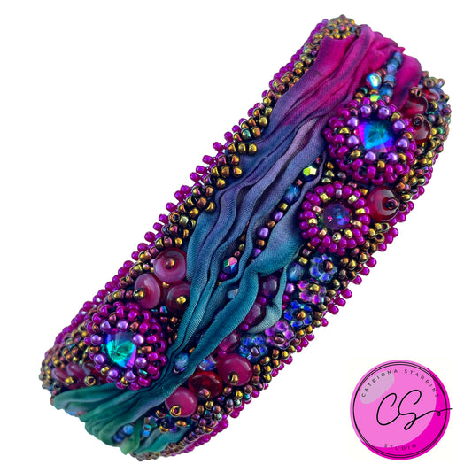 IOLANTHE KIT FUCHSIA/GOLD with PDF Tutorial