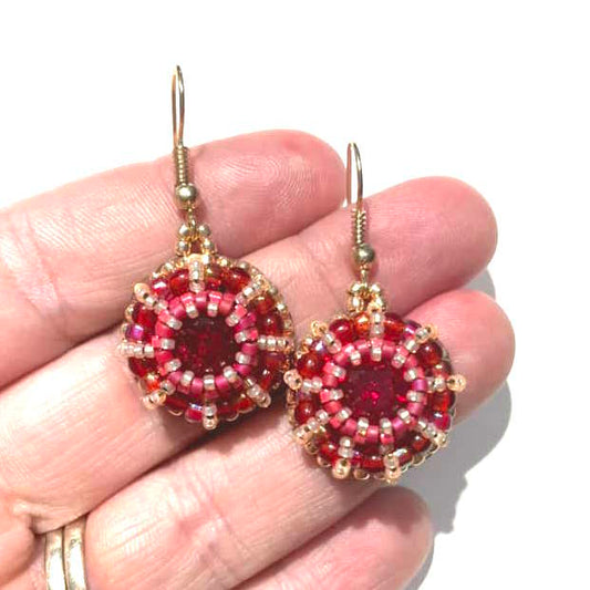 Kerrie Earrings Red Kit