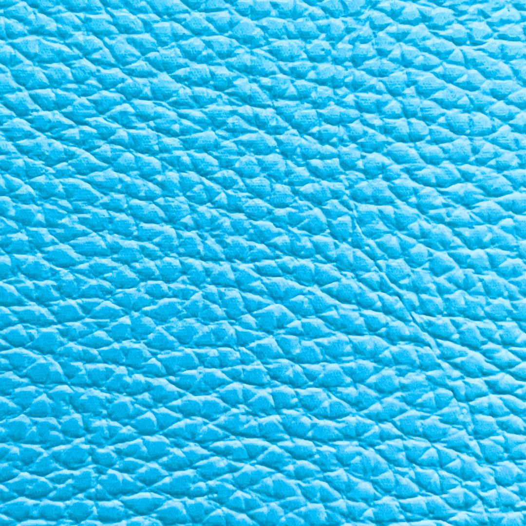 Light Blue Imitation Leather PU Vinyl