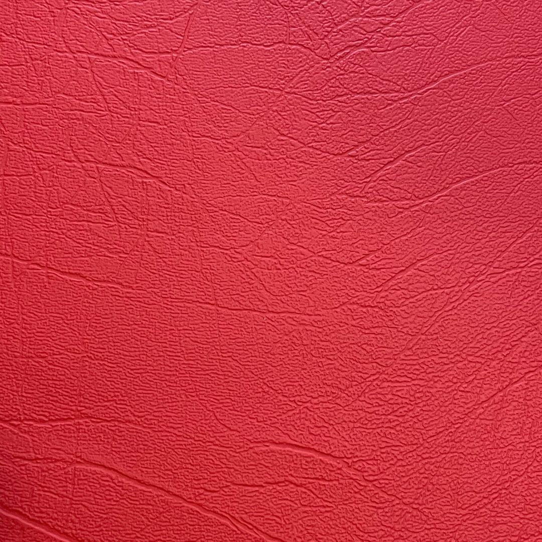Matte Red Imitation Leather PU Vinyl