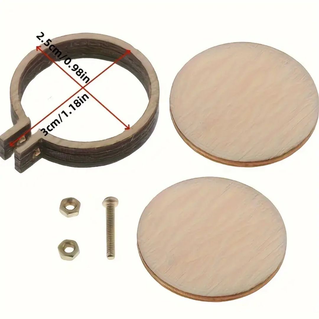 Mini Wooden Embroidery Hoop