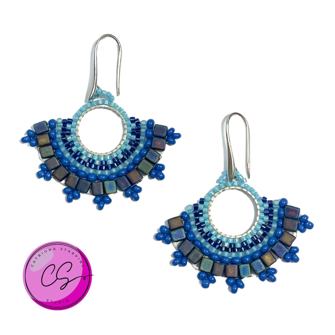 Monika Earrings Kit BLUE
