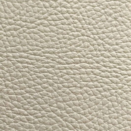 Off White Imitation Leather PU Vinyl