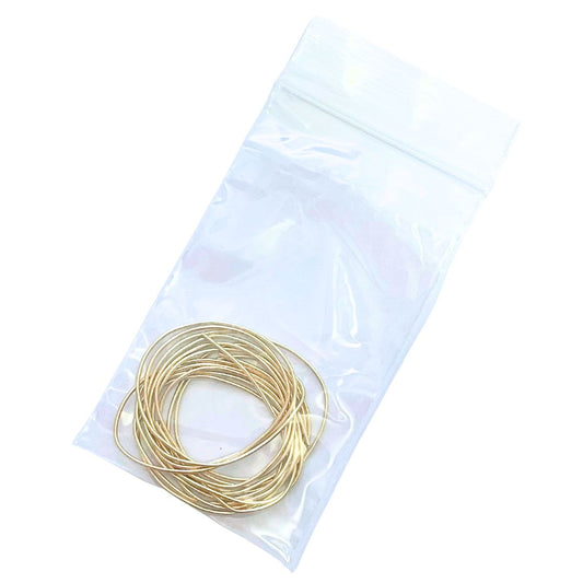 Pale Gold Soft Round Smooth Copper Bullion Metallic Wire