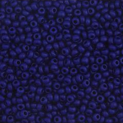 Preciosa Size 10/0 Czech Glass Seed Beads - Opaque Dark Navy