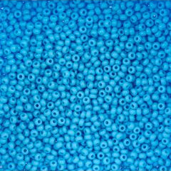 Preciosa Size 10/0 Czech Glass Seed Beads - Opaque Light Blue