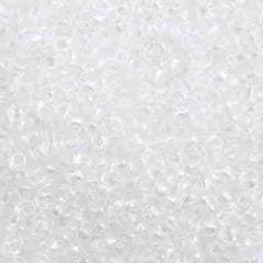 Preciosa Size 10/0 Czech Glass Seed Beads - Transparent Crystal AB