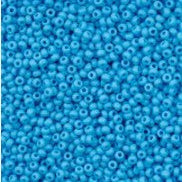 Preciosa Size 8/0 Czech Glass Seed Beads - Opaque Light Blue