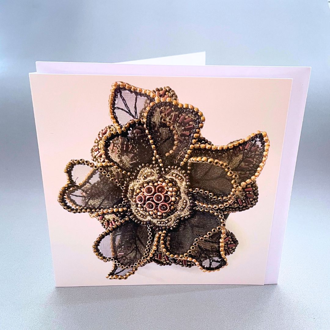 Greeting Card, Blank Inside, Prom Night Flower