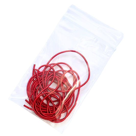 Red Soft Round Smooth Copper Bullion Metallic Wire
