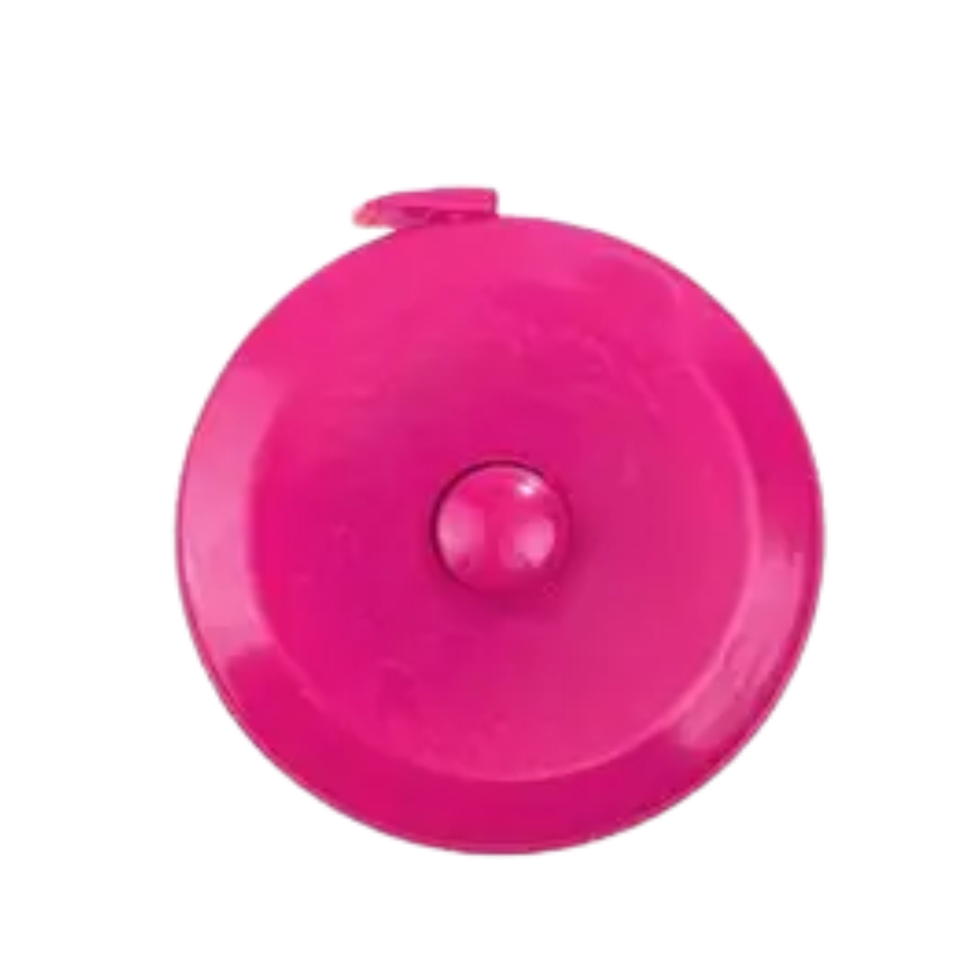 Retractable Tape Measure Hot Pink