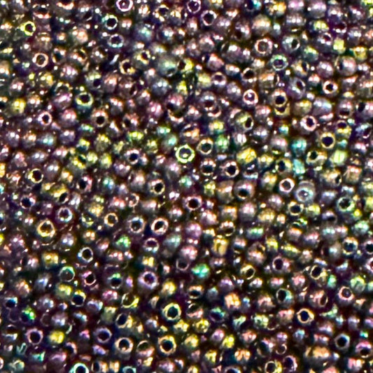 Size 11 Japanese Glass Seed Bead Purple Iris