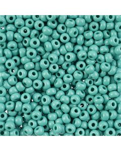 Preciosa Size 2/0 Czech Glass Seed Beads - Opaque Turquoise