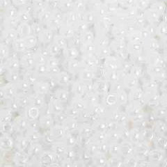 Preciosa Size 6/0 Czech Glass Seed Beads - Opaque Pearl White