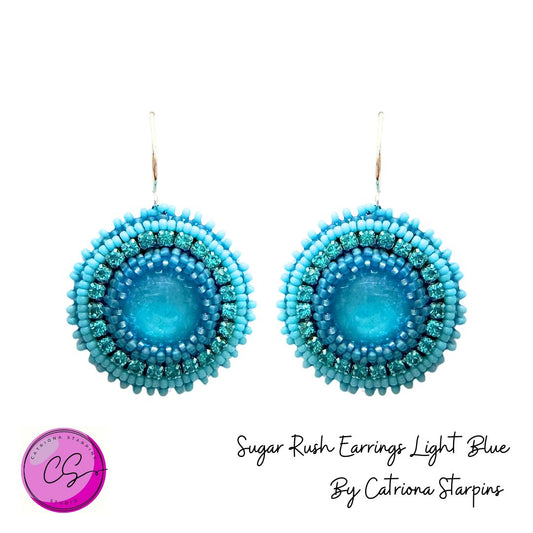 Sugar Rush Earrings Kit Light Blue
