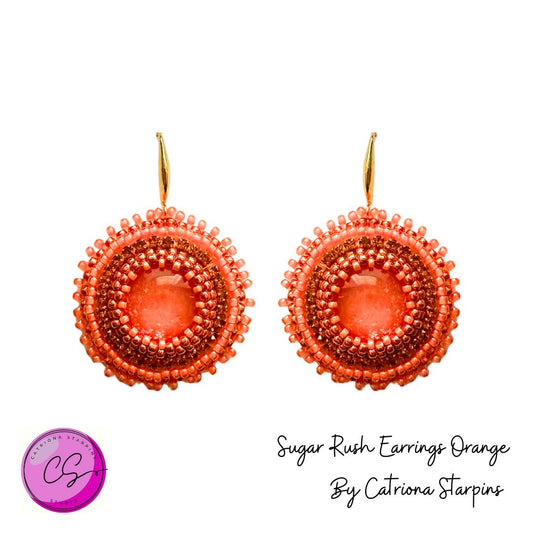 Sugar Rush Earrings Kit Orange