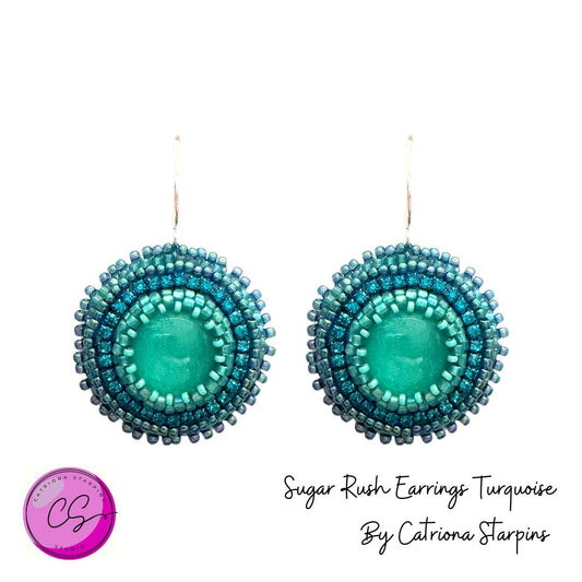 Sugar Rush Earrings Kit Peacock