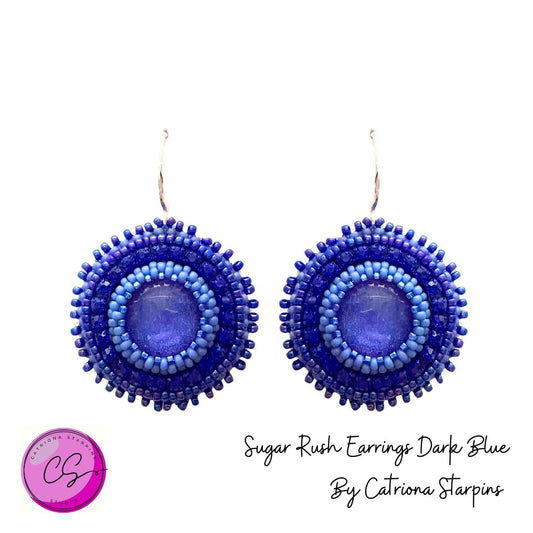 Sugar Rush Earrings Kit Royal Blue