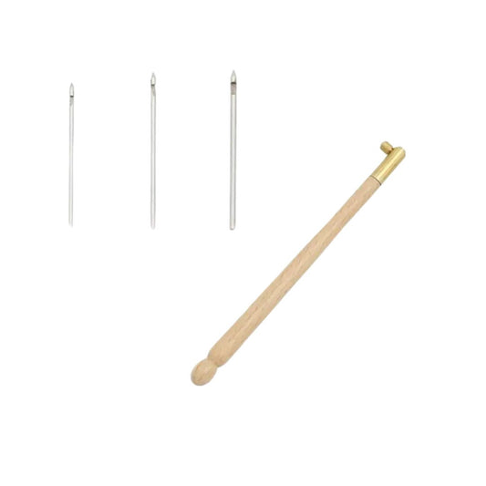 Tambour Style Embroidery Hook Set of 3 Needles
