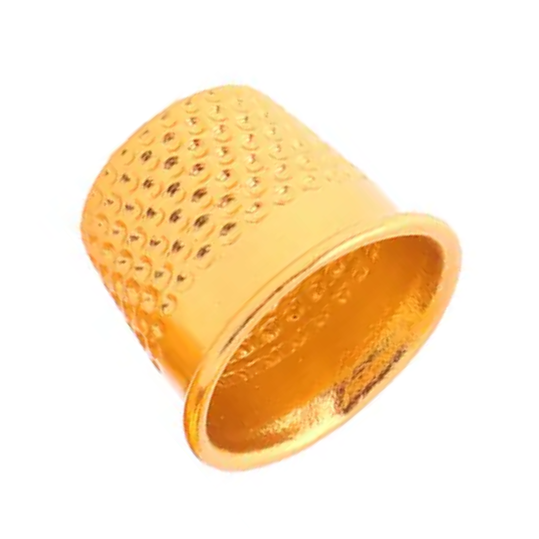 Metal Thimble Gold
