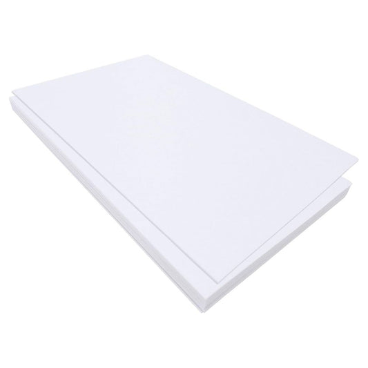 White Stiff Felt Foundation for Bead Embroidery