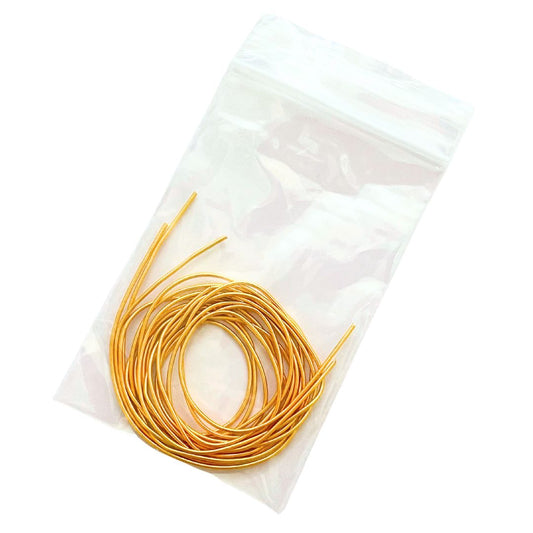 Yellow Gold Soft Round Smooth Copper Bullion Metallic Wire