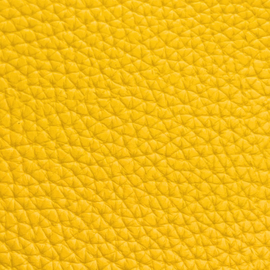 Yellow Imitation Leather PU Vinyl